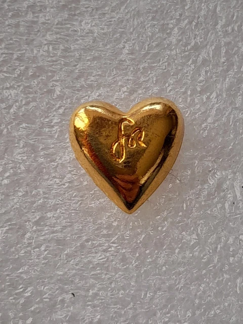 Broche Vintage Tortue Sonia Rykiel Paris - Dorée Avec Strass, Fermoir Ballou
