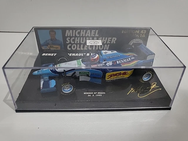 Benetton Renault B195 De Schumacher #1, GP Japon 1995, Miniature 1/18 Minichamps