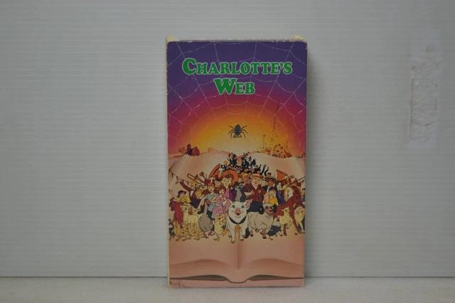 VINTAGE CHARLOTTE'S WEB VHS Movie Childrens Animated Classic £5.37 ...
