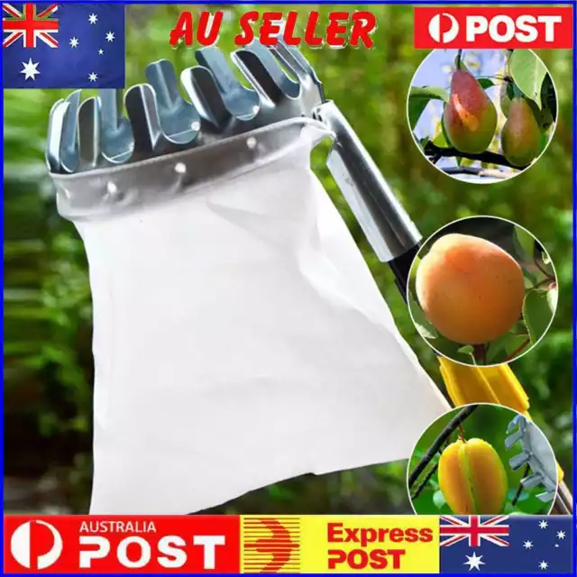 Ergonomic Fruit Picker Handheld Farm Fruit Picker Effective Harvest Picking Tool