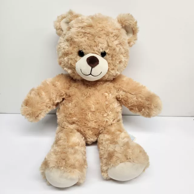 BUILD A BEAR Tan Teddy Bear Plush Stuffed Animal Toy 16" BAB Free