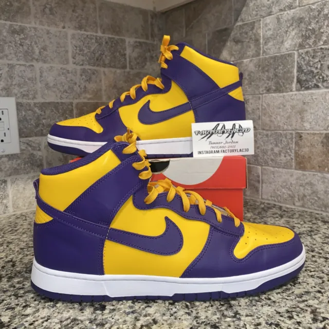 Nike Dunk High Lakers – radioactivecollections