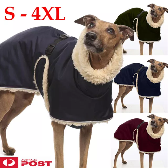 Dog Clothes Coat Jacket Pet High Collar Warm Jumper Sweater Winter Clothing