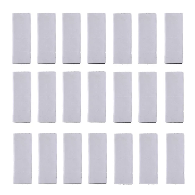 100 PCS HOOK and Loop Strips with Adhesive Black Tape £14.88 PicClick UK