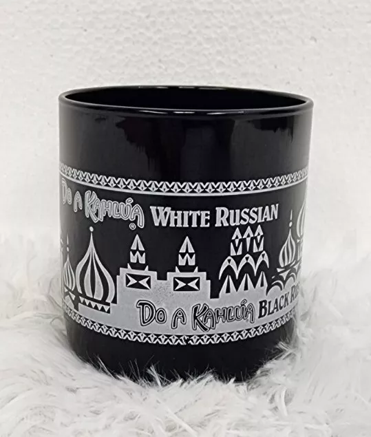 Do a Kahlúa Black Russian White Russian Glasses Tumblers Highball Collectible