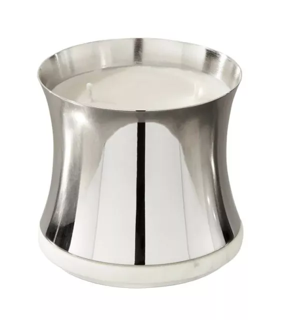 Tom Dixon Large Royalty Candle Stainless Steel - NIB - BRAND NEW IN BOX