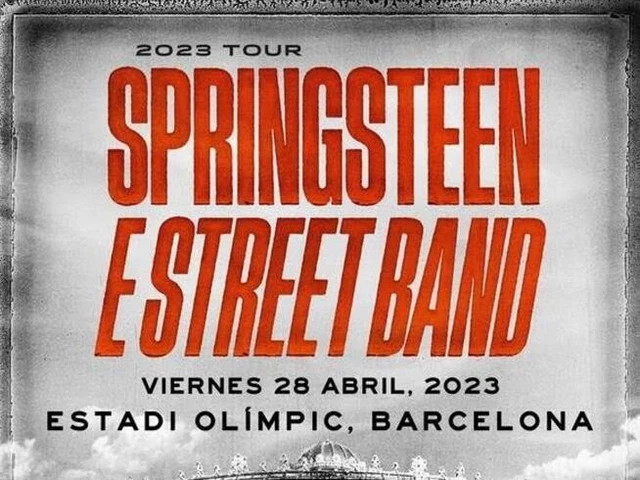 2 biglietti concerto Bruce Springsteen Barcelona 28/4/2023, 28 aprile 23