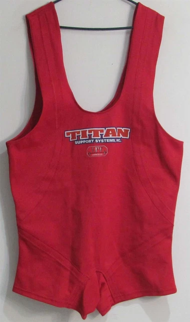 Titan Centurion Squat Suit Size 54 Red W/S (Wide Stance) Only Used 1X