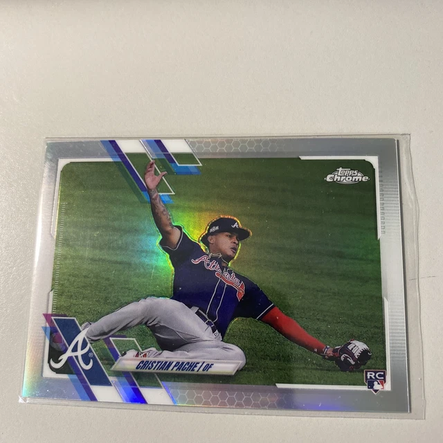2021 Topps Chrome Refractor SP ‘Image Variation’ Christian Pache RC #187 Rookie