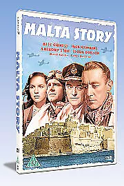 The Malta Story DVD (2004) Alec Guinness, Hurst (DIR) cert U Fast and FREE P & P