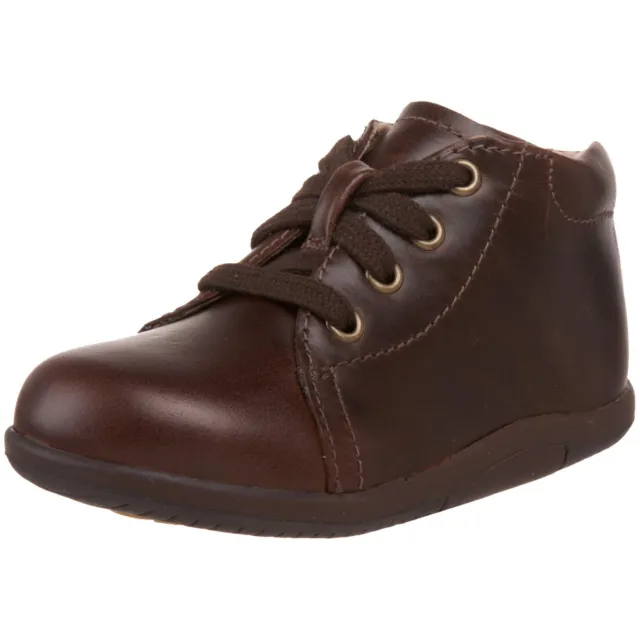 Stride Rite SRT Baby and Toddler Boys Elliot Leather Sneaker 4 Wide Toddler