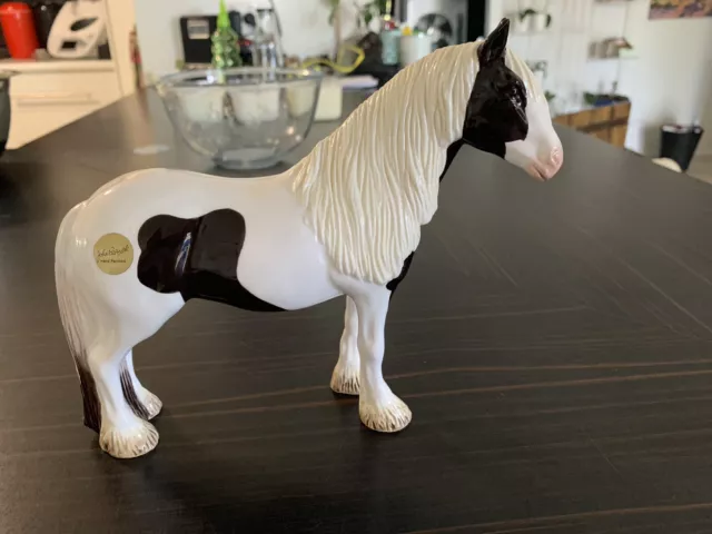 John Beswick Horses - Piebald Vanner Pony