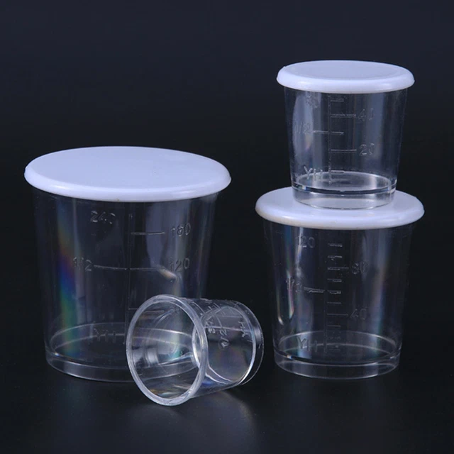 Comoda tazza di misura tazza volumetrica confezione da 4 pesci da esterno PC + plastica