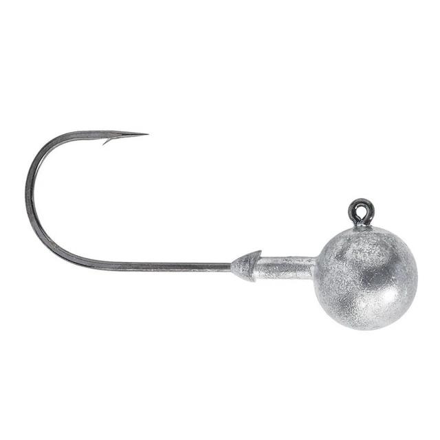 Owner Jigkopf rund Gr.1 Jigköpfe Haken Jighead Bleiköpfe