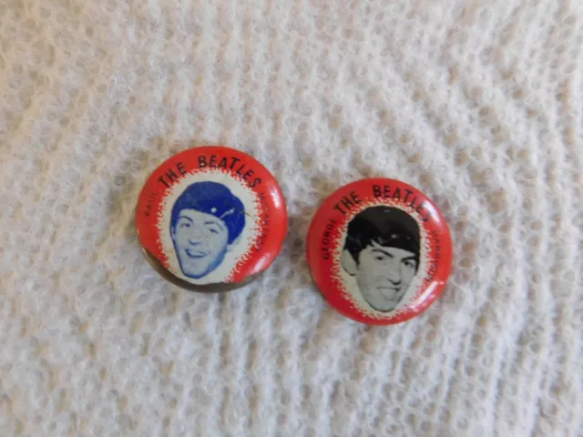 Beatles 1967 Pushback Pins