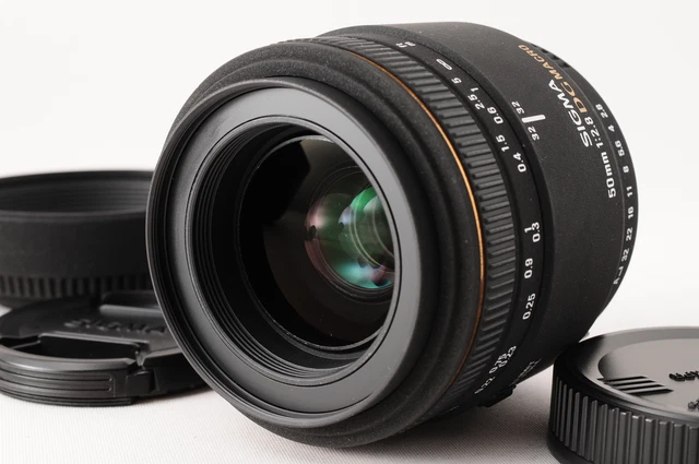 [N Mint Avec / Capuche] SIGMA AF 50mm F2.8 EX DG MACRO pour Pentax Support Lens