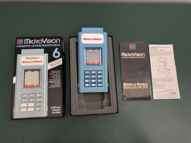 Jeu Microvision Bowling - MB Electronics 1979 - Boîte + Notice - RARE
