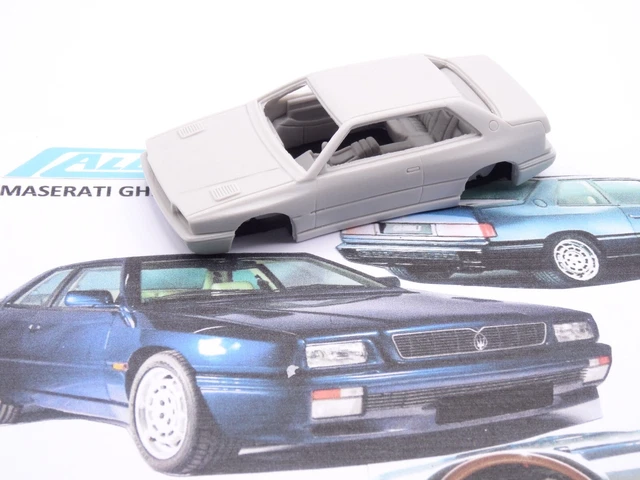 MASERATI GHIBLI CAMPANA 1997 red Alezan MIB 1:43