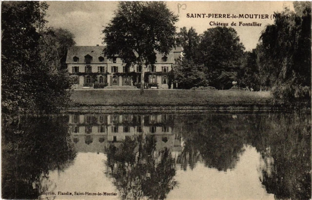 CPA AK St-PIERRE-le-MOUTIER - Chateau de Fontailier (456769)