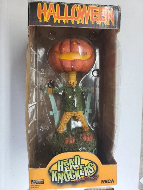 Vintage Retired Neca HALLOWEEN PUMPKINHEAD Head Knockers Bobble-Head