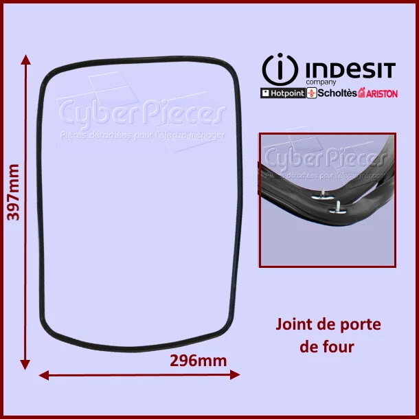 Joint de porte de four Indesit C00379647