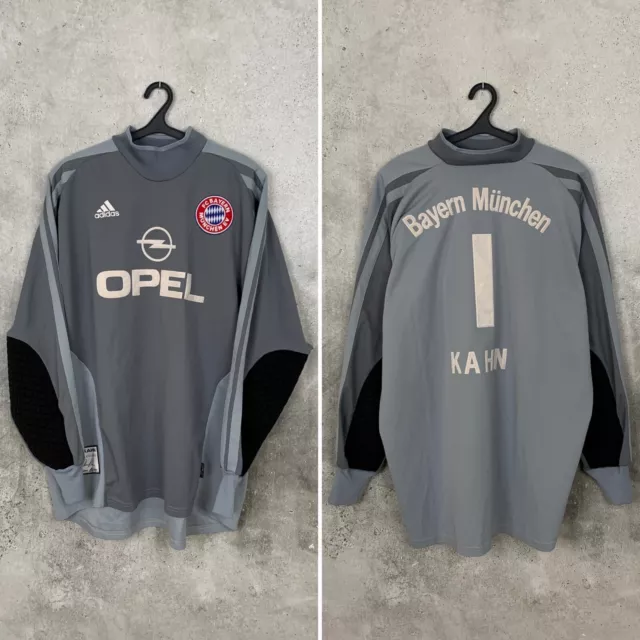 Oliver Kahn Bayern Munich 1998-1999 Home Goal Keeper Jersey Trikot