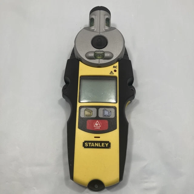 Stanley IntelliLaser Pro 77-260 Stud & AC Finder w/Laser Line Level TESTED AP69
