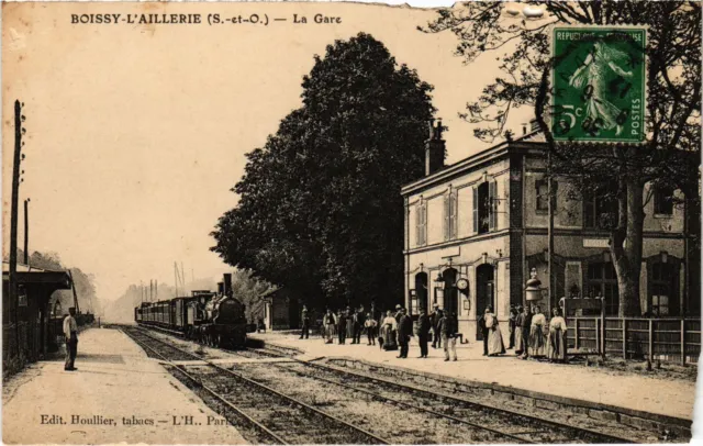 CPA Boissy l'Aillerie La Gare FRANCE (1308955)
