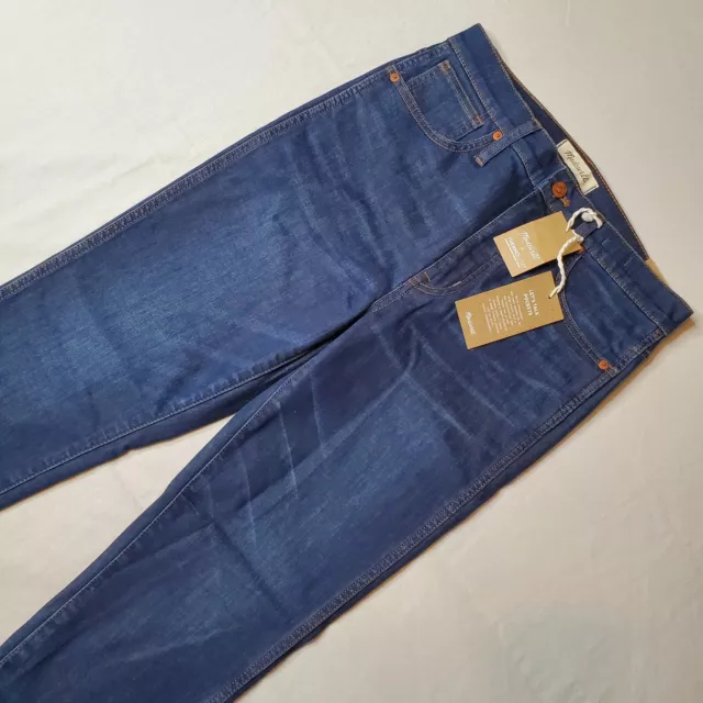 Madewell Womens Size 28 NWT High-Rise Skinny Jeans Tarren Wash Denim Blue K2432