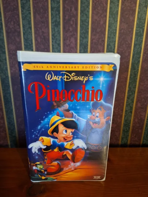 Walt Disney’s Pinocchio (VHS, 1999, 60th Anniversary Collection) NEW SEALED