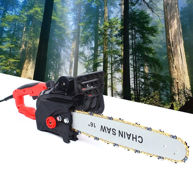 Elektro-Kettensäge 40,6 Cm (16 Zoll) Mit 2200W Motor & Automatischer Schmierung | SDS-Spannungssystem, 15 M/s