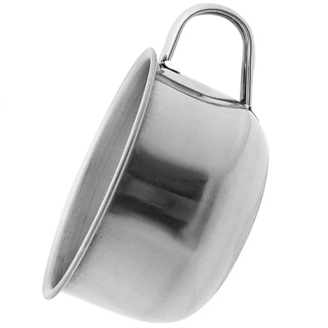 Gift Men Stainless Steel Shave Cup Shaving Bowl Mens Shaving Shaving Brush