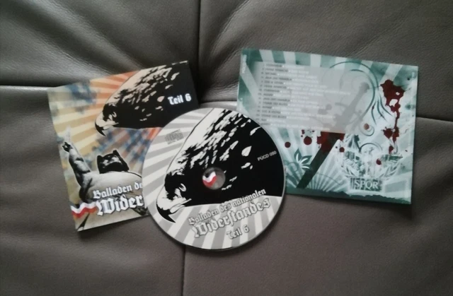 Cd Various - Balladen Des N@Tion. Widerst@Nd Teil 6 Oi Rock-O-Rama Rebelles Isd