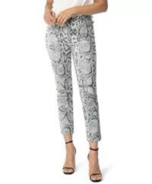 Joe’s Women's Jeans The Luna High Rise Cigarette Ankle Snake Print Jeans Size 27