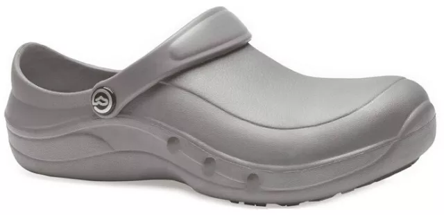 Toffeln Ezi Protekta Safety Clog 855 - Graphite Grey - Work Clogs