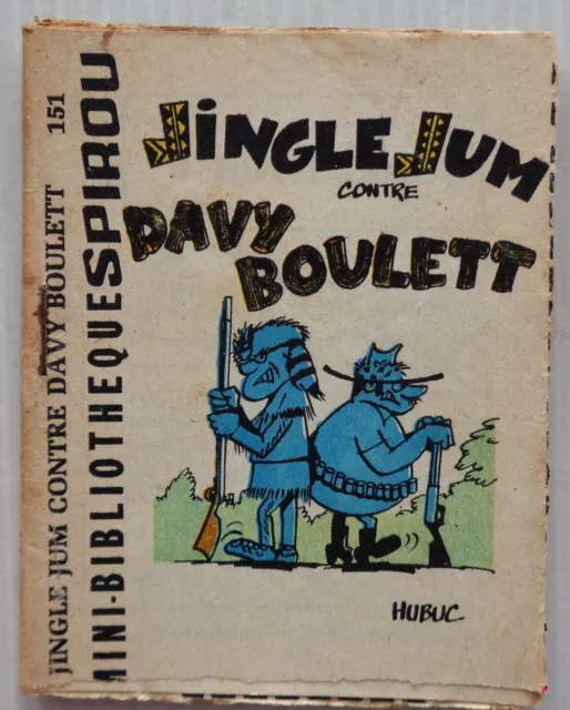 Mini Story No 151 Jingle Jum Against Davy Boulett Spirou No 1295 Hubuc
