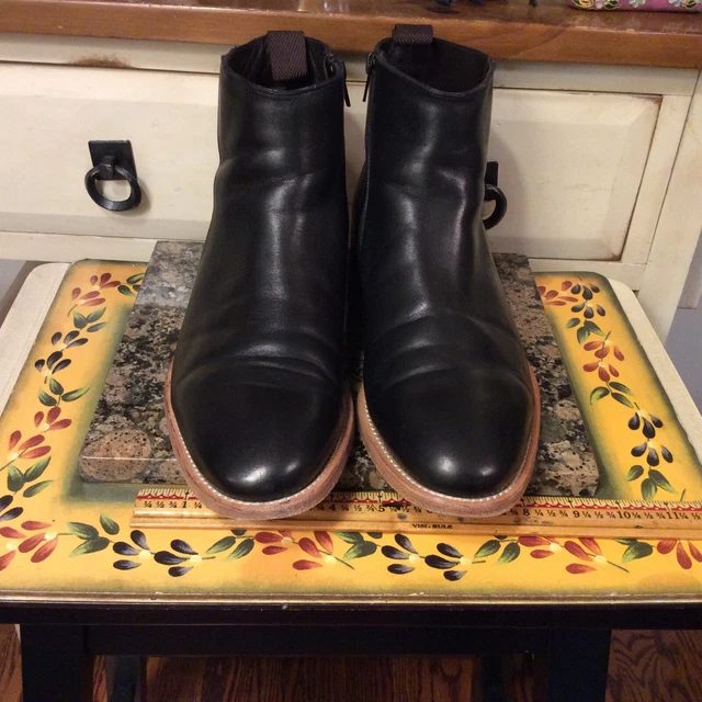 maison forte ivan chelsea leather boot