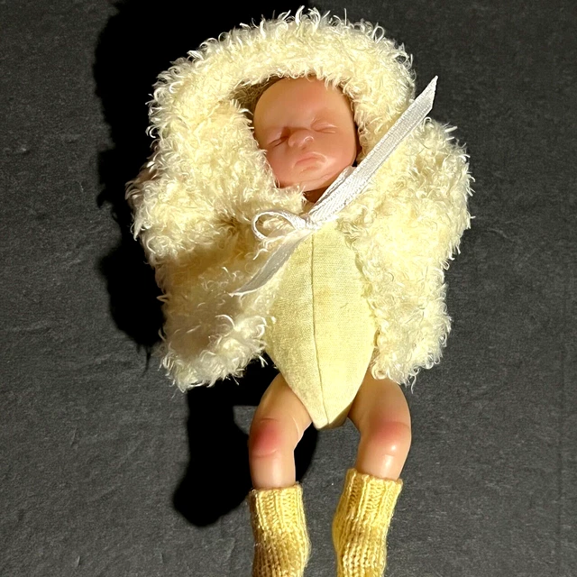 Ashton Drake Miniature Newborn Doll 4.5 in. "Good as Gold" Orig Box COA 4
