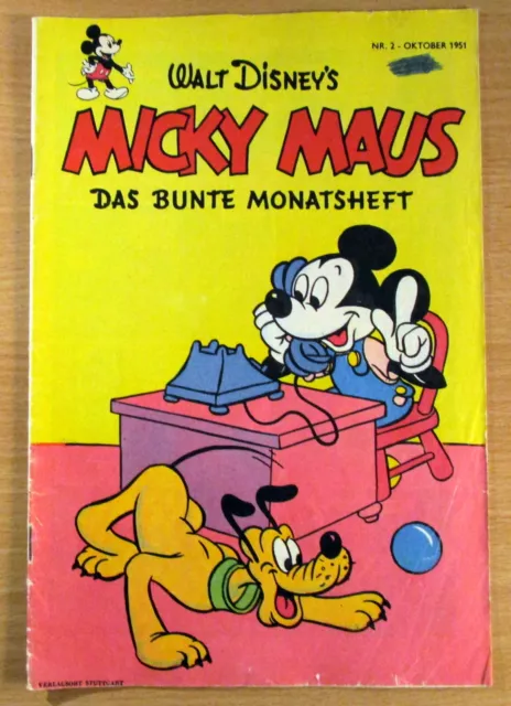 Beilage zu Micky Maus Heft.# 14/1986*Heft Nr.2/1951.Nachdruck Ehapa Verlag.