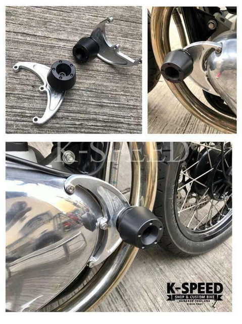 Frame Slider Protector CNC For Royal Enfield GT650 & Intersepter650 2018 2019