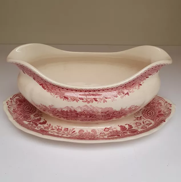 Villeroy Boch Burgenland Rot Sauciere