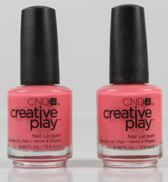 CND Creative Play Jammin Salmon #405 Nagellack Nail Polish 2 x 13,6 ml K12-405