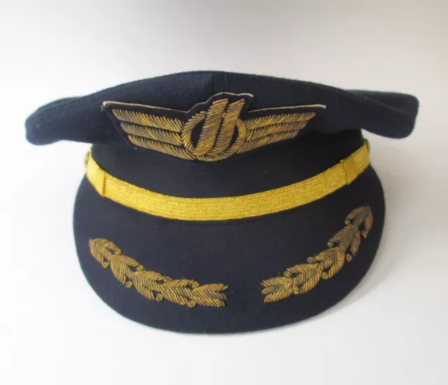 RARE VINTAGE POST WW2 BUS DRIVERS UNIFORM VISOR HAT CAP with GOLD ...