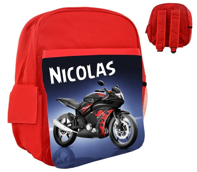 Sac a sales dos enfant moto
