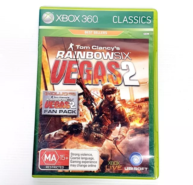 Tom Clancys Rainbow Six Vegas 2 Microsoft Xbox 360 Video Game
