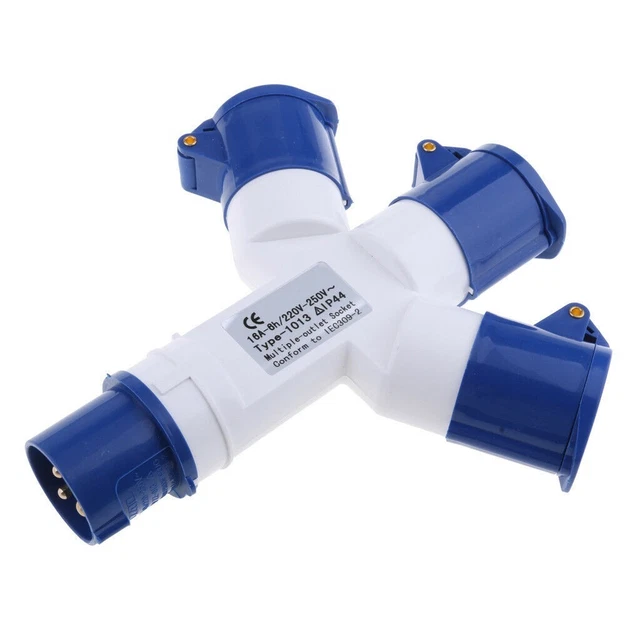 Invecchiamento Resistente Presa Industriale Camping Rame Adattatore Impermeabile