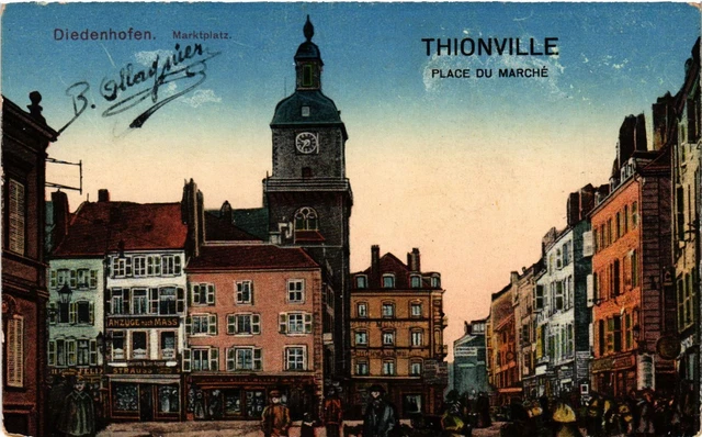 CPA AK THIONVILLE - Place du Marche (255304)