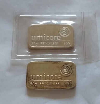 GRUPPO Umicore 250 Grammo Argento Bar-NUOVO e SIGILLATO-SPEDIZIONE GRATUITA Regno Unito 