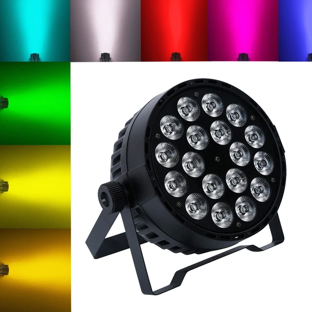 180W RGBWA LED Par Stage Lighting DMX DJ Par Can Light Party Stobe Par 64 Light