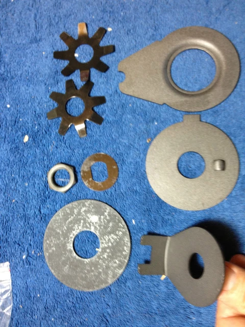 Harley Rocker Clutch Foot Jockey Friction Disc – 45 Solo Servicar 36901-36, Parkerized Finish By Cimarron Cycle Works